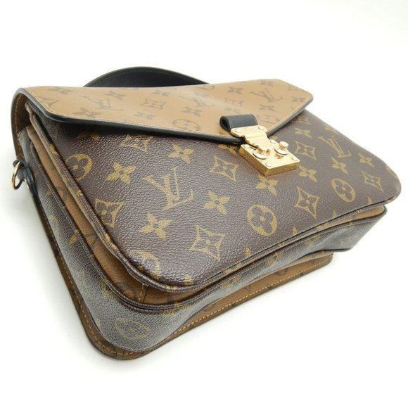 Louis Vuitton Monogram Reverse Pochette Metis MM Brown - Picture 5 of 8